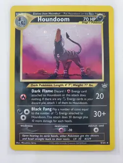Houndoom 08/64 Neo Revelation Holo HP Pokemon TCG - Image 1