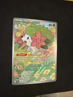 2025 Pokemon SV Destined Rivals DRI EN Shaymin IR #185/182 3 - Image 1