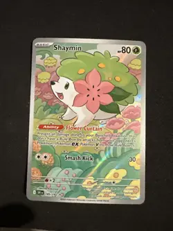 2025 Pokemon SV Destined Rivals DRI EN Shaymin IR #185/182 2 - Image 1