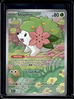 2025 Pokemon SV Destined Rivals DRI EN Shaymin #185/182 - Image 1