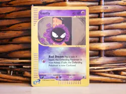 Pokemon GASTLY 109/165 | REVERSE HOLO | LP Light Play | Expedition | 2002 - Image 2