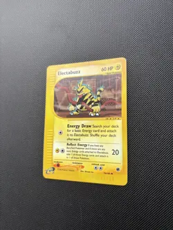 Pokemon Card Expedition Base Set E Series Electabuzz Reverse Holo 76/165 WOTC - Image 3