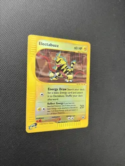 Pokemon Card Expedition Base Set E Series Electabuzz Reverse Holo 76/165 WOTC - Image 4