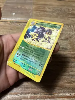 Weezing 32/165 Expedition Set E Reader Series Vintage Reverse Holo Rare Pokemon - Image 4