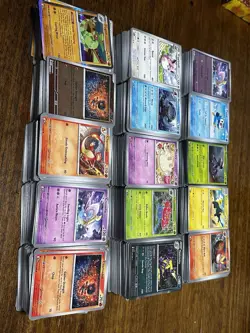 Pokemon tcg Phantasmal Flames Bulk Lot 1400-1500 Cards Rare Holo Reverse Common - Image 4