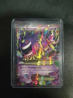 2014 Pokemon M Gengar EX 35/119 XY - Phantom Forces Holo - Image 1