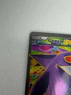 2014 Pokemon XY Phantom Forces Gengar EX Full Art #114/119 - Image 5