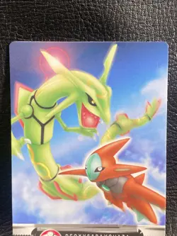 Rayquaza Deoxys Pokemon Card Movie Pocket Monsters Nintendo Very Rare JAPANESE - Image 2