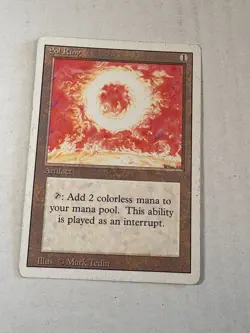 Sol Ring Revised Edition Regular Magic the Gathering Moderately Played x2 - Image 3