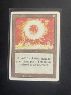 x2 MTG Sol Ring Revised Edition Magic The Gathering Cards - Selling Two! - Image 1