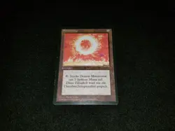 MTG 1x Revised uncommon artifact MP German FBB Sol Ring - ships w/ tracking - Image 1