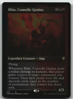 Blim, Comedic Genius (Foil Etched) foil R Commander Legends 592 LP - Image 1