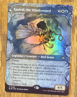MTG Bloomburrow, Kastral, the Windcrested - Foil Showcase - Image 1
