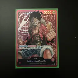 Monkey.D.Luffy - ST01-001 - Leader - Pre-Errata - Near Mint - One Piece CCG - Image 3