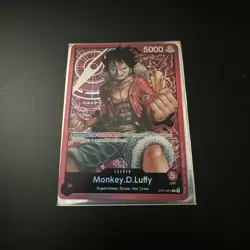 Monkey.D.Luffy - ST01-001 - Leader - Pre-Errata - Near Mint - One Piece CCG - Image 3