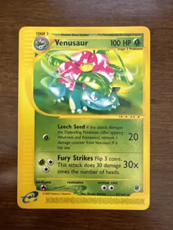 Pokemon TCG Venusaur Expedition Base Set, 67/165, Regular Rare (Near Mint) - Image 1
