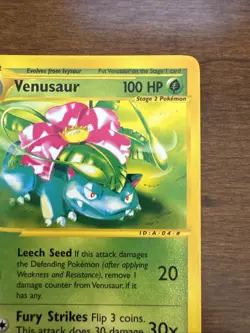 Pokemon TCG Venusaur Expedition Base Set, 67/165, Regular Rare (Near Mint) - Image 3
