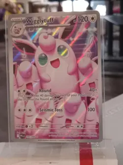 POKEMON PHANTASMAL FLAMES WIGGLYTUFF 105/094 ME02 ILLUSTRATION RARE FULL ART - Image 1