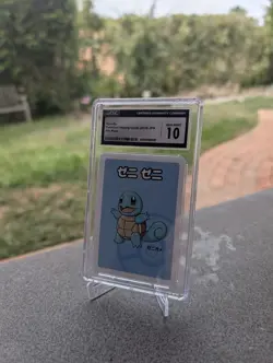 PSA 10 2019 POKEMON JPN OLD MAID SQUIRTLE - Image 1