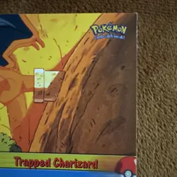 Pokemon Trapped Charizard Pikachu's Vacation Topps No. 51 Blue Logo - Image 3