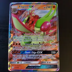 Pokemon TCG Flygon GX Sun & Moon - Cosmic Eclipse 110/236 Holo Ultra Rare - Image 1
