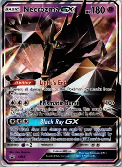 Pokemon TCG Necrozma-GX SM58 SM Black Star Promos Holofoil NM - Image 1