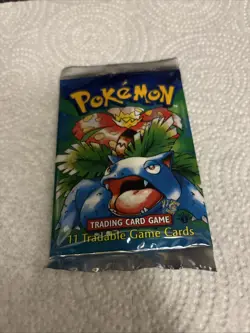 *HEAVY* Pokemon WOTC Base Set Booster Pack Venusaur Art Brand New/Sealed! 🔥 - Image 2