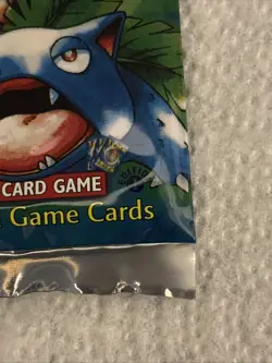 *HEAVY* Pokemon WOTC Base Set Booster Pack Venusaur Art Brand New/Sealed! 🔥 - Image 4