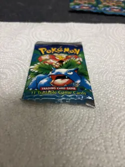 *HEAVY* Pokemon WOTC Base Set Booster Pack Venusaur Art Brand New/Sealed! 🔥 - Image 5