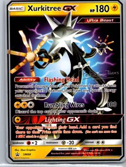 Pokemon TCG Xurkitree GX SM68 SM Black Star Promo Pedro Tores World Champ NM - Image 1