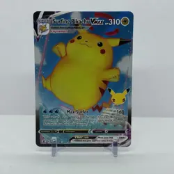 Surfing Pikachu VMAX #009/025 Pokemon Celebrations 2021 NM Ultra Rare🔥 - Image 1