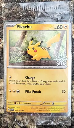 Pokemon 2025 Scarlet & Violet Pikachu Holiday Calendar 25 Sealed NM - Image 1