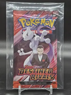 Pokemon Destined Rivals Booster Sealed Single Pack (Random Art) - Image 1