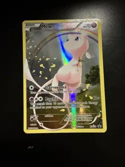 Mew XY110 Black Star Promo Holo Pokemon LP-NM Condition - Image 1