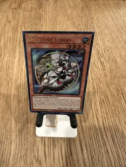 Yugioh! Dracotail Lukias JUSH-EN001 Ultra Rare 1st Edition Near Mint - Image 1