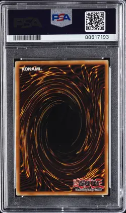 2023 YU-GI-OH! MAZE OF MEMORIES BLACK LUSTER SOLDIER-LEGENDARY SWORDSMAN PSA 9 - Image 2