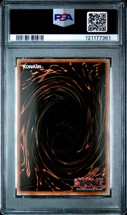 2015 YU-GI-OH! YUGI'S LEGEND DECK: GADGET DECK MAGICIAN OF BLACK CHAOS PSA 7 - Image 2