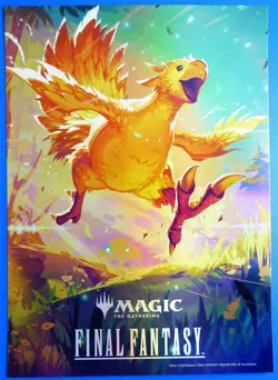 Chocobo Final Fantasy Foil mini Poster 5x7 inches: Magic the gathering - Image 1