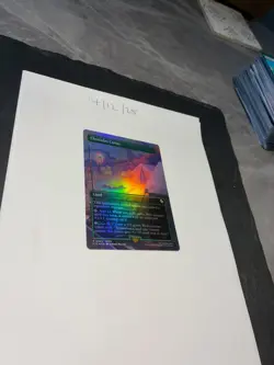 Magic the Gathering MTG Chocobo Camp x1 Borderless FOIL Card NM/M - Image 2