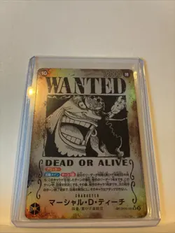 MARSHALL D. TEACH WANTED POSTER SP ALT PAR OP09-093 JAPANESE ONE PIECE SEC WORLD - Image 5