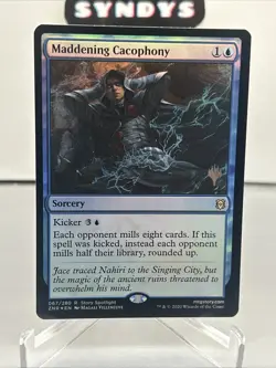 1x MTG Maddening Cacophony - Zendikar Rising (ZNR) #67 - Image 2