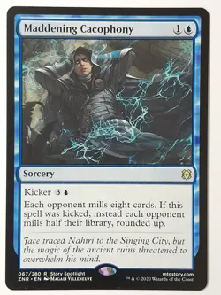 Maddening Cacophony - NM Near Mint - ZNR Zendikar Rising - MTG Magic - Image 1