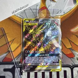 Pokemon TCG: SM210 Moltres Zapdos Articuno GX Hidden Fates ETB Promo - Sealed - Image 1