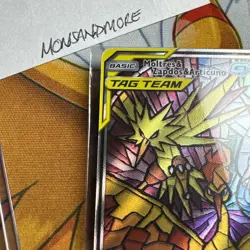 Pokemon TCG: SM210 Moltres Zapdos Articuno GX Hidden Fates ETB Promo - Sealed - Image 5