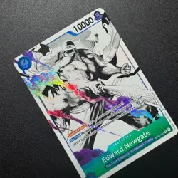 Edward Newgate ST22-003 Parallel Ghost Rare - One Piece TCG English Card NM - Image 4