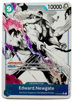 One Piece Edward.Newgate Parallel St22-003 Starter Deck 22 - Image 1