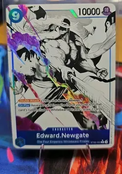 Edward Newgate C ST22-003 [PAR] Parallel Starter Deck Ace Newgate One Piece. Nm. - Image 1