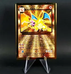 2021 Pokemon Celebrations Metal Charizard 004/102 Ultra Premium Promo 25th Anniv - Image 1
