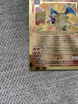 Pokemon Celebrations Charizard Classic Gold Metal Premium Collection 4/102 - Image 3