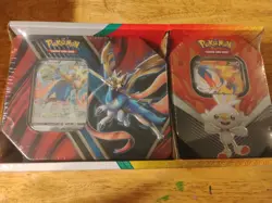 Legends Of Galar V Tin+Galar Tin 2-Pack [Zacian V/Cinderace V] *Retail Exclusive - Image 1